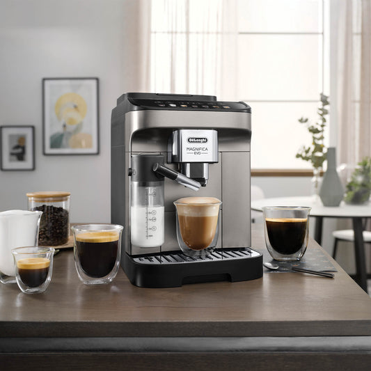 De'Longhi ECAM290.83.TB Magnifica Evo Milk Bean to Cup Automatic Coffee Machine - EDS Tranquillity Collection