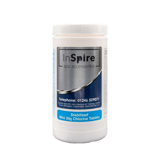 InSpire Stabilised Chlorine Tablets 1kg - EDS Tranquillity Collection