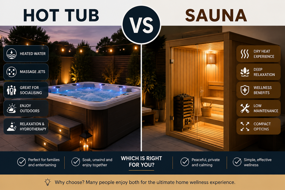 Hot Tub vs Sauna