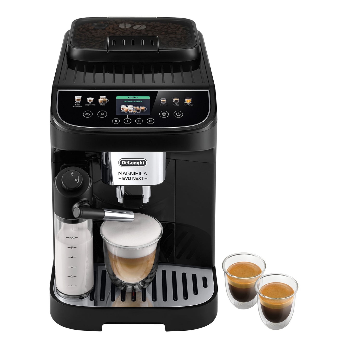 De'Longhi ECAM310.60.B Magnifica Evo Next Bean to Cup Automatic Coffee Machine - EDS Tranquillity Collection