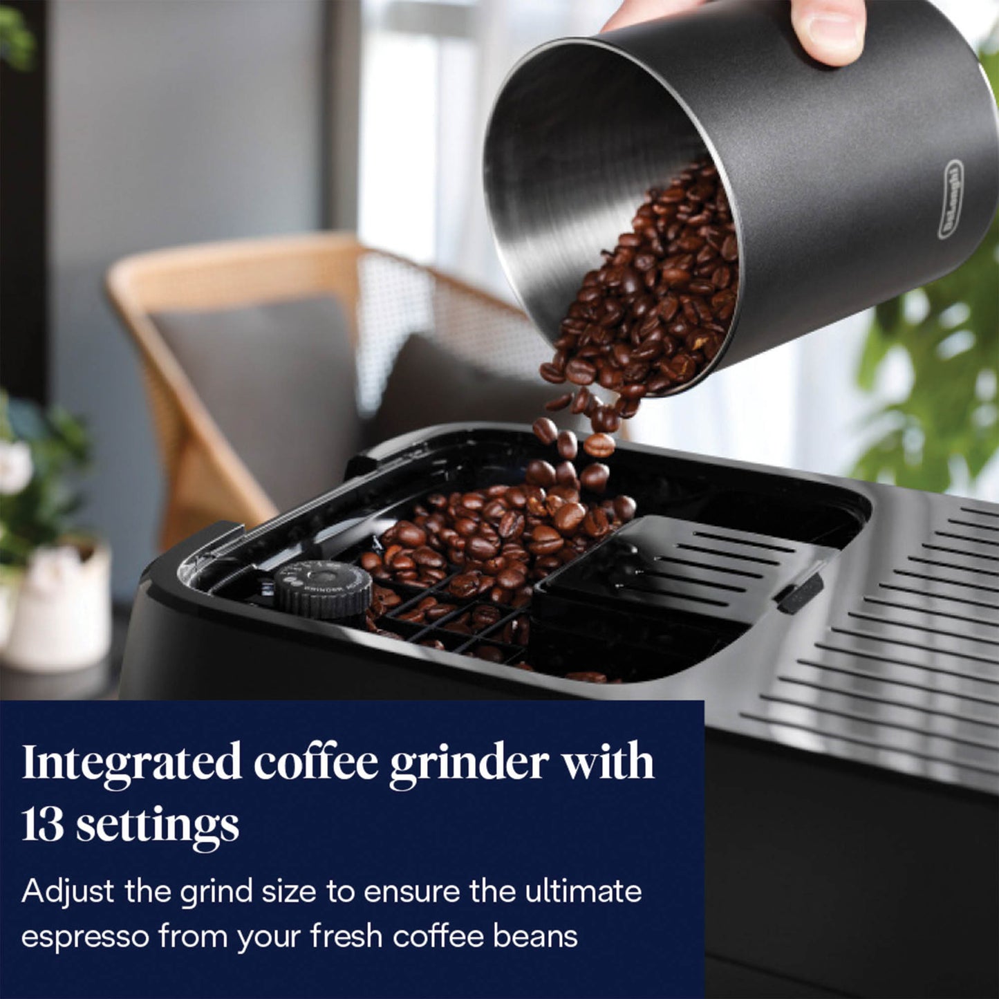 De'Longhi ECAM320.60.B Magnifica Plus Bean to Cup Automatic Coffee Machine - EDS Tranquillity Collection