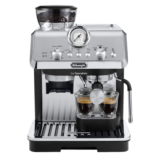 De'Longhi EC9155.MB La Specialista Arte Bean to Cup Manual Coffee Machine Silver - EDS Tranquillity Collection