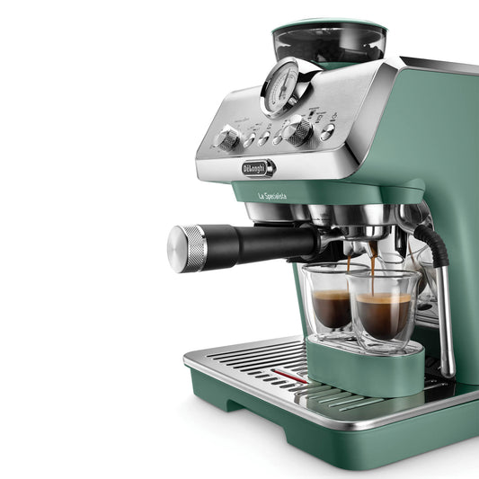 De'Longhi EC9155.GR La Specialista Arte Bean to Cup Manual Coffee Machine Green - EDS Tranquillity Collection