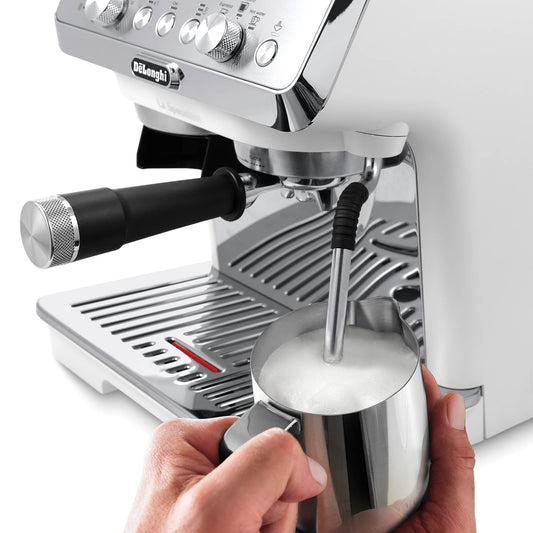De'Longhi EC9155.WH La Specialista Arte Bean to Cup Manual Coffee Machine White - EDS Tranquillity Collection
