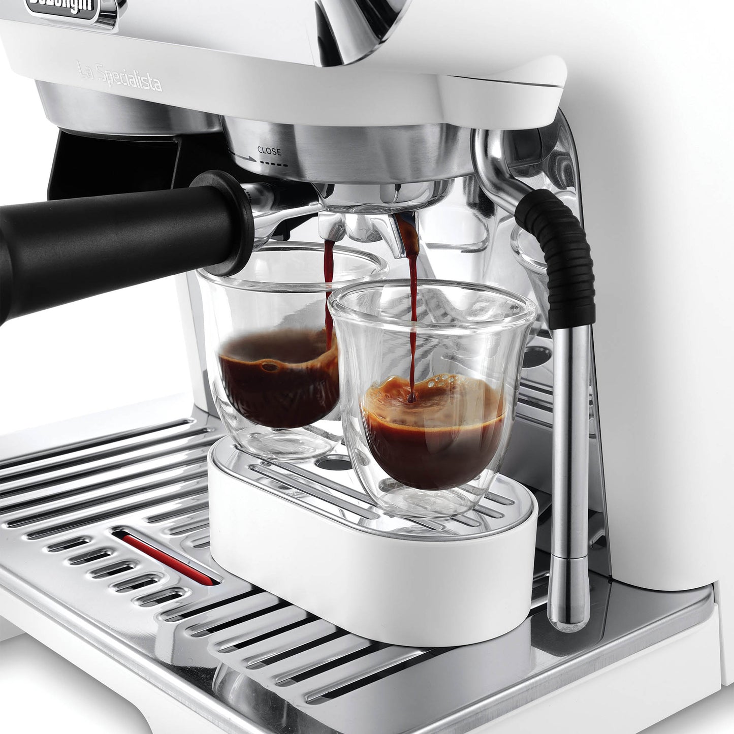 De'Longhi EC9155.WH La Specialista Arte Bean to Cup Manual Coffee Machine White - EDS Tranquillity Collection