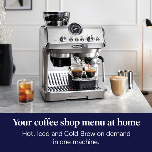 De'Longhi EC9255.M La Specialista Arte Evo BTC Coffee Machine with Cold Brew - EDS Tranquillity Collection