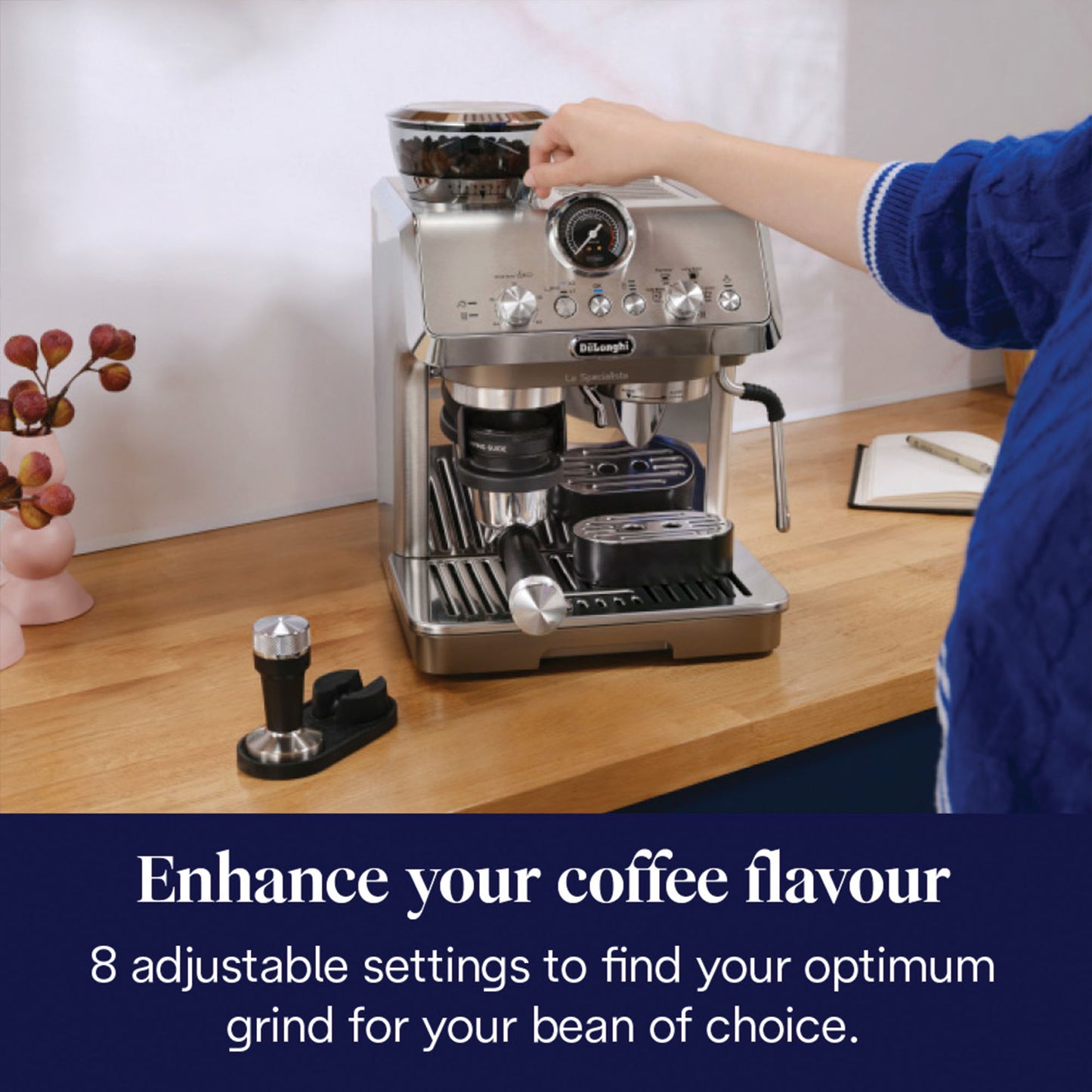 De'Longhi EC9255.M La Specialista Arte Evo BTC Coffee Machine with Cold Brew - EDS Tranquillity Collection