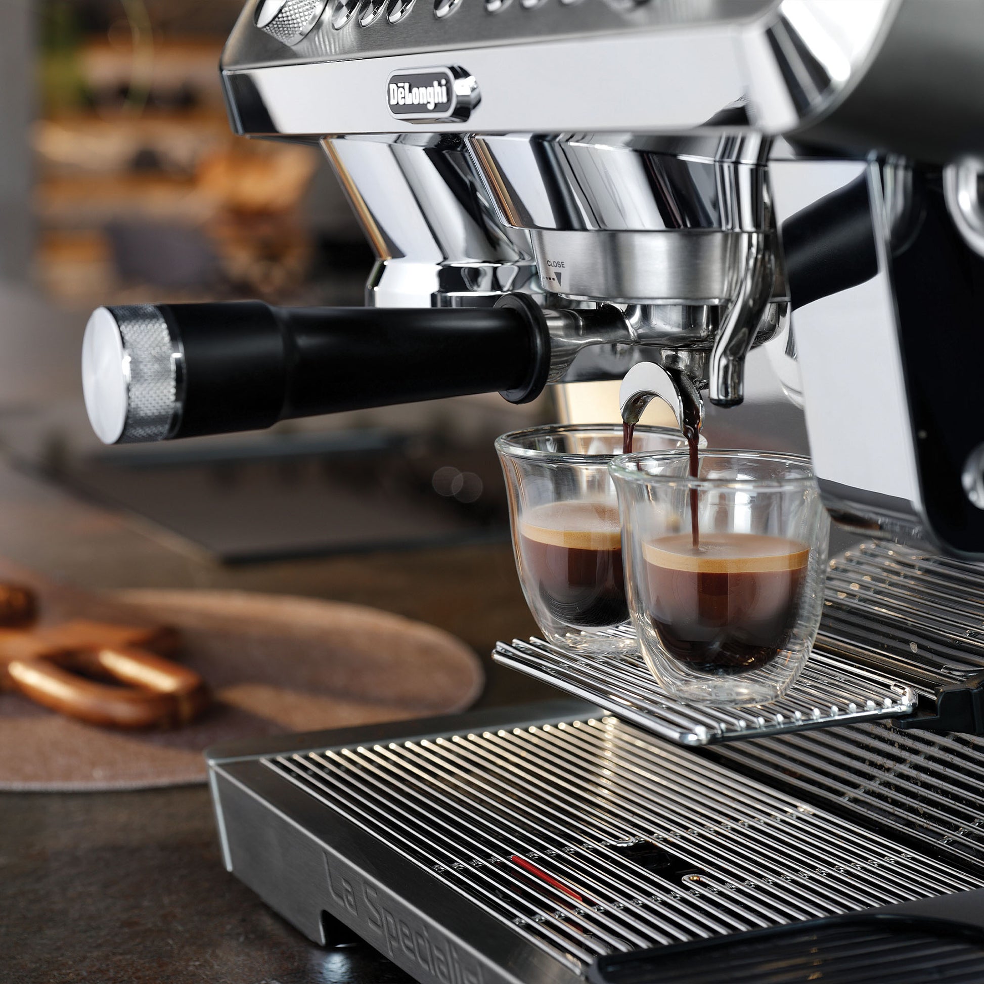 De'Longhi EC9885 La Specialista Maestosa Manual BTC Coffee Machine - EDS Tranquillity Collection