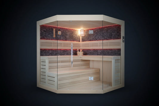 Fonteyn Marriott 200 Black Stone Sauna - EDS Tranquillity Collection