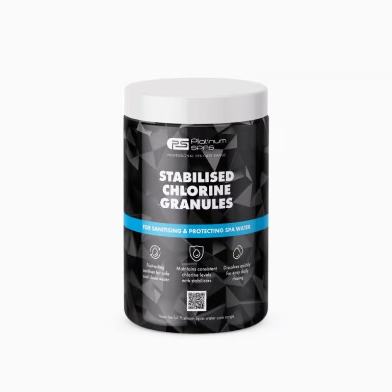 Platinum Spas Stabilised Chlorine Granules 1kg - EDS Tranquillity Collection