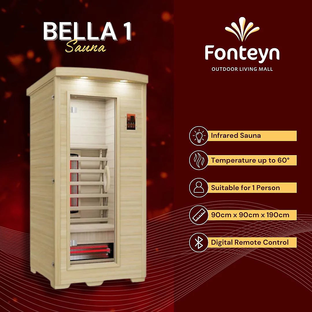 Fonteyn Belle 1 Infrared Sauna - EDS Tranquillity Collection