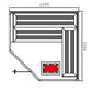 Fonteyn Marriot White 220 Sauna - EDS Tranquillity Collection