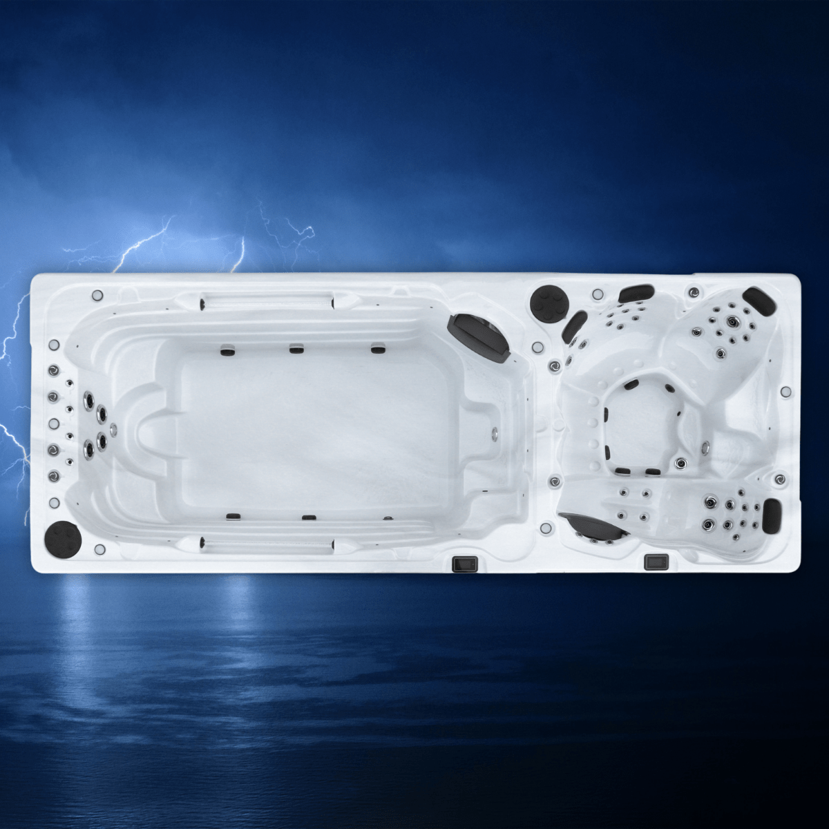 Vesta Swim Spa - Free Delivery & Free Installation Included - EDS Tranquillity Collection